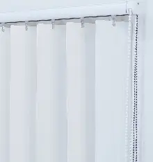 1. Kalite Beyaz Pvc Dikey Perde- Beyaz