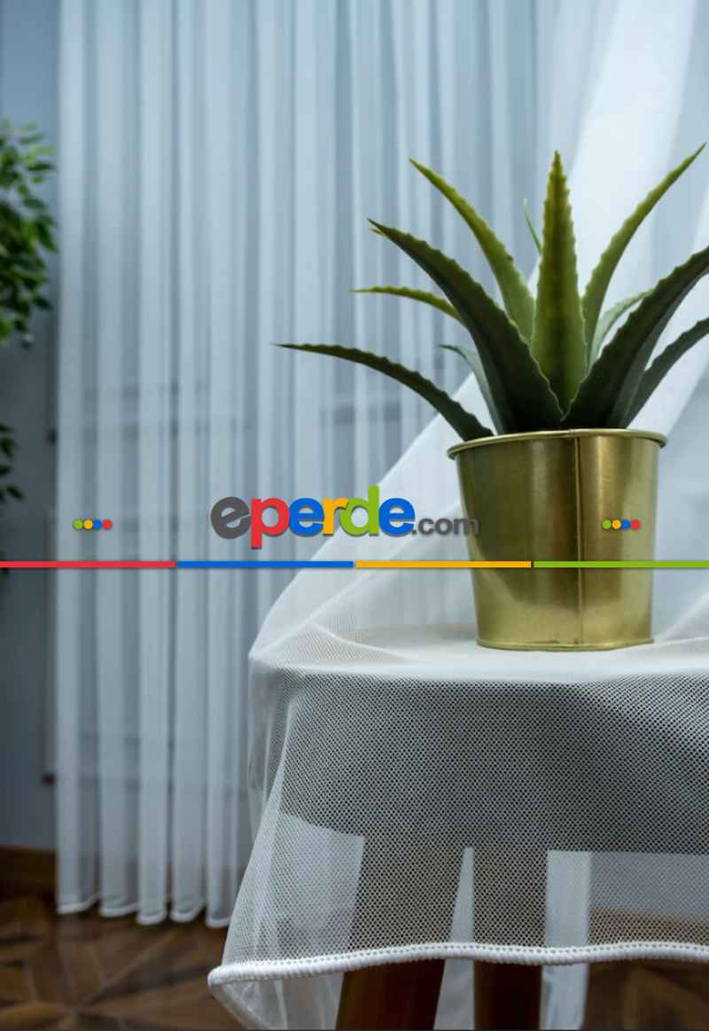 Grek Tül, Hazır Ölçüler, Orta Pile 160cm X 250cm 