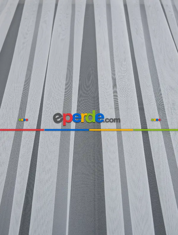 Kız Çocuk Odası Tül Perde - Gri Pembe Balerin Kız Desenli Tül Perde