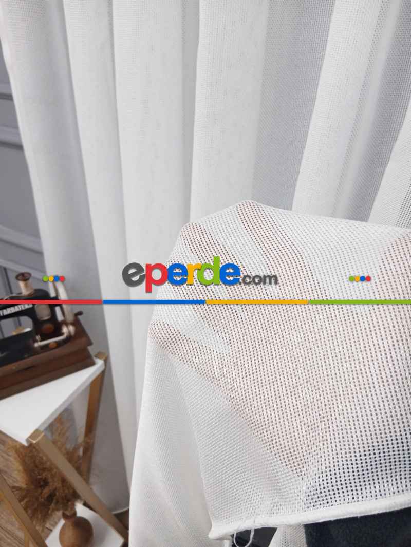 Exculusive Zehra Ütü İstemez Kırışmaz Sade Tül Perde