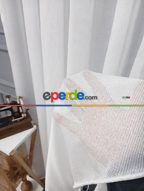 Exculusive Zehra Ütü İstemez Kırışmaz Sade Tül Perde