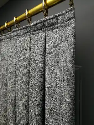 Gerçek Hasır Dokuma Salon Fon Perdesi 2021 Elite Series- Gri-füme-antrasit