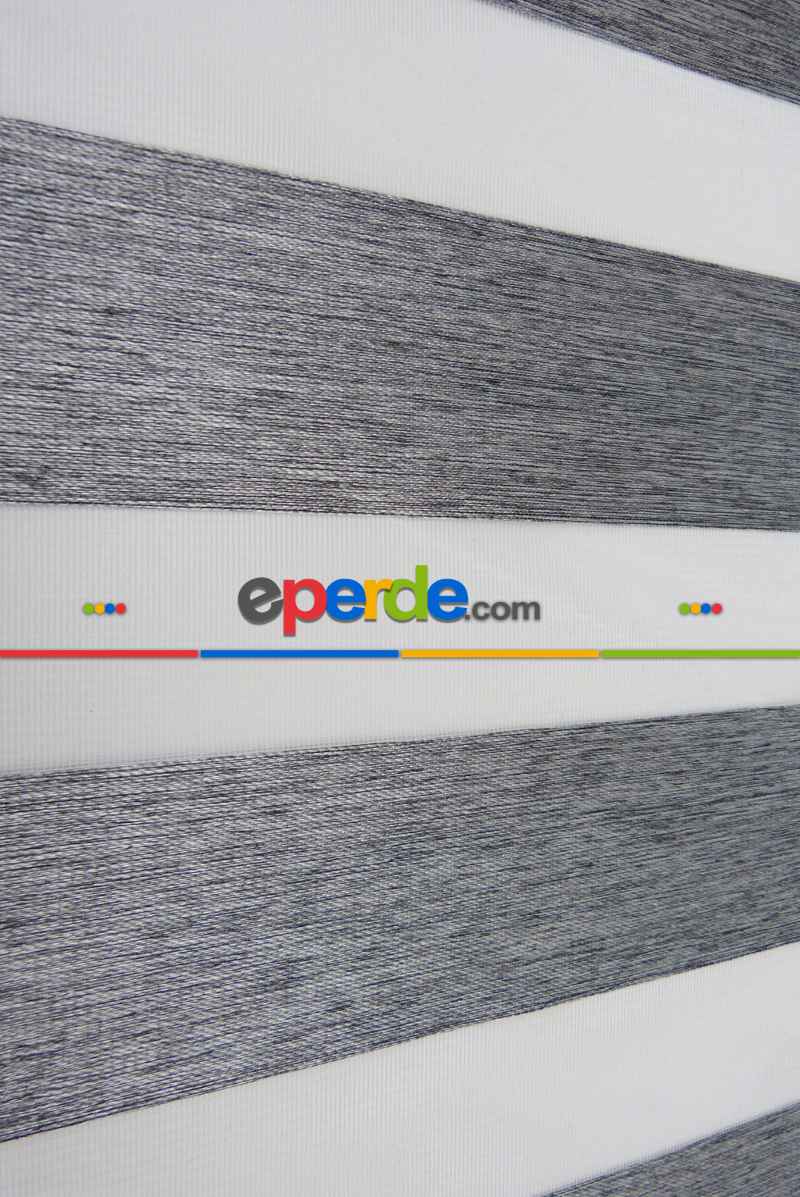 Karartma Zebra Perde Blackout) Işık Geçirmez- Füme