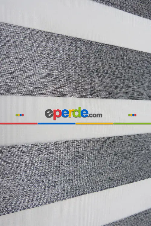 Karartma Zebra Perde Blackout) Işık Geçirmez- Füme