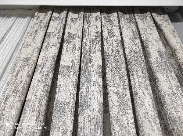 Jakarlı Fon Perde- Çok Renkli 2