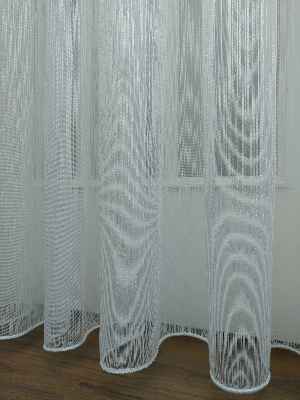 Perdeks Home Tül Perde 05 Lux Series- Ekru - Kurşunlu Tül