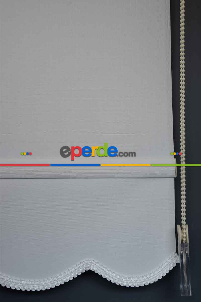 Halim Perdesan Pm-100 Beyaz Renk Panama Serisi Mat Stor Perde