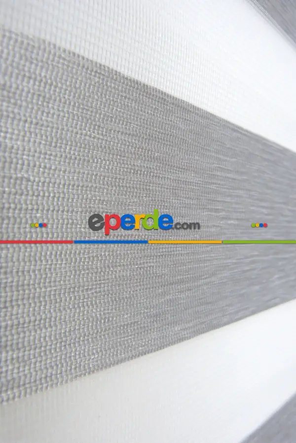 Salon Zebra - Gri Düz Zebra Zebra Perde- Gri-Füme-Antrasit