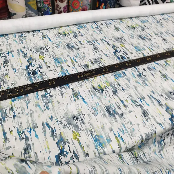 Etnik Desenli Fon Perde Evm290 _e - Kumaşı Kalındır Duck Bezi Değildir.- Gri-Füme-Antrasit-Çok Renkli