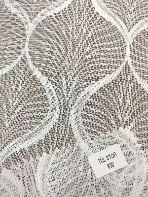 Çiftli Sistem Tül Stor Perde Yh-830 (1.kalite %100 Orijinal Ürün)- Beyaz
