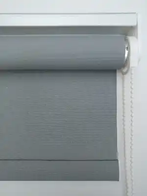 Yıkanabilir Pvc Mat Lüx Stor Perde - Gri 1. Kalite- Gri-füme-antrasit