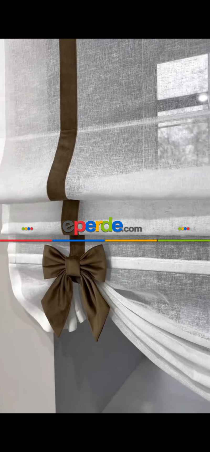 Katlamalı Keten Tül Perde – Biyeli Ve Fiyonk Detaylı Özel Tasarım