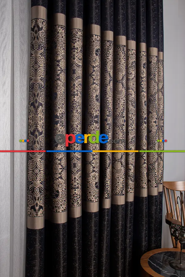 Modern Pano Fon Perde