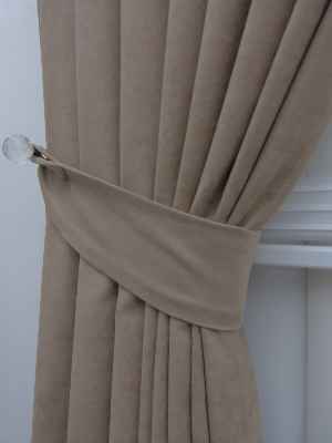 Sütlü Kahve Panama Fon Perde- Sütlü Kahve