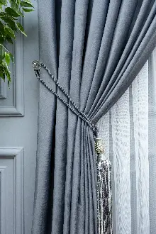 Orjinal Örme İpek Kadife (ithal)- Gri-füme-antrasit