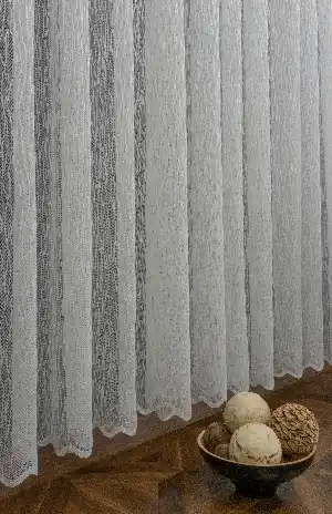 Taç Dalgalı Tül Yeni Tasarım Moda Tül Perde