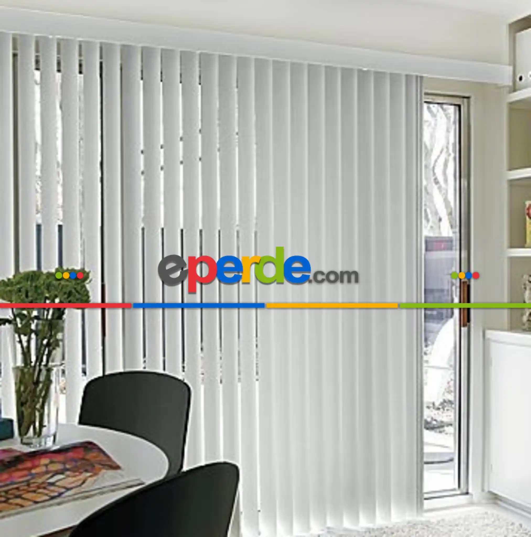 Dikey Perde Pvc (renk Seçimi Görsellerdeki Numarayı Açıklama Bölümüne Yazarak Yapabilirsiniz)