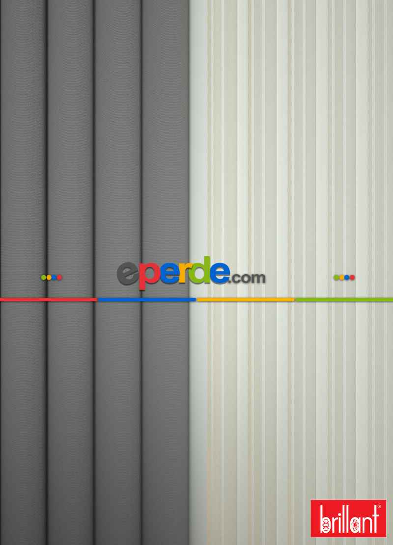 Brillant Akıllı Tül Perde Bronz Gri Renkli Tül Dikey Zebra Perde Düz 1. Kalite