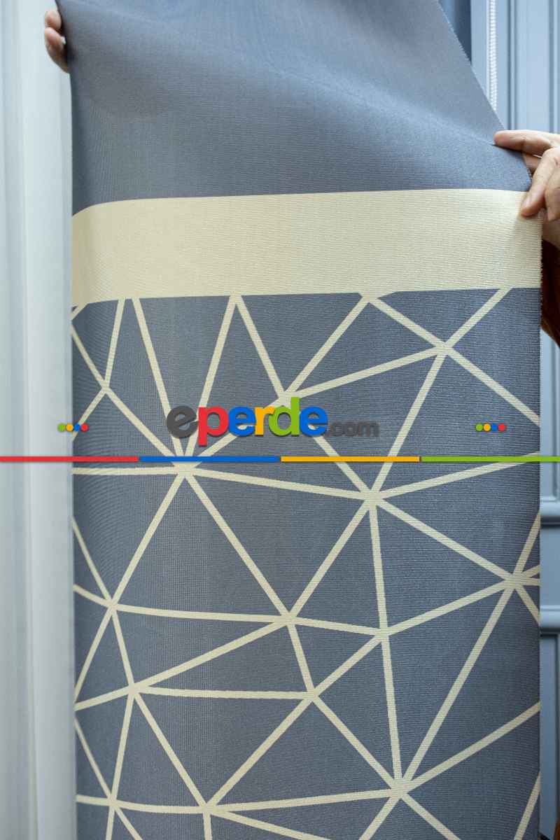 Yatak Odası - Lens Akıllı Dikey Tül Perde Koza-34- Çok Renkli 2