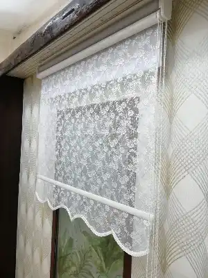 Çifli Sistem Tül Ve Stor Perde Bdz ( 815 )- Beyaz