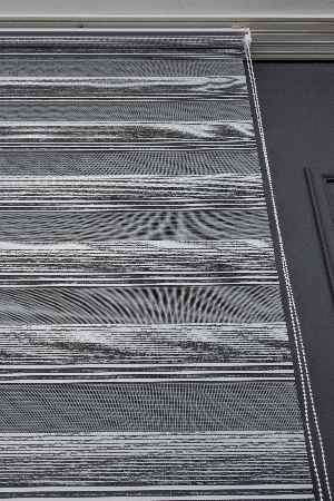 Zebra Perde - Geçişli Mikro Pileli Zebra Perde