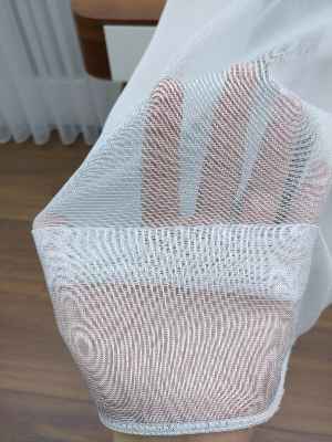 Mutfak Tül Perde- Ekru