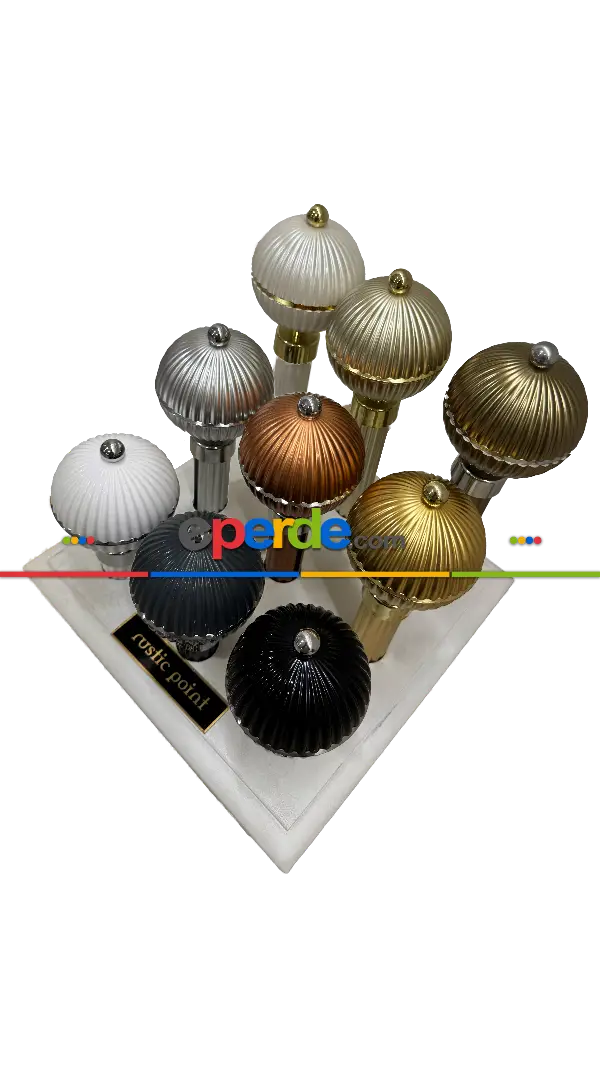 Antrasit Metal Rustik Perdelik