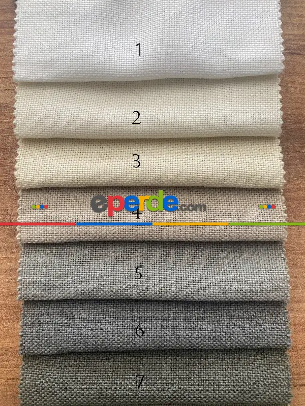 Yatak Odası - Nadia Keten Fon Yüksek Gramaj Kaliteye Önem Verenler İçin