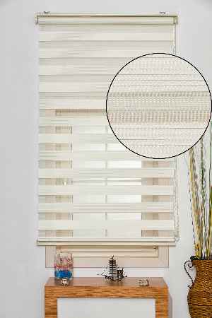 #üreticifirma %40 Indirimli !!! Krem Dar Pliseli Zebra Perde Ozel Fiyat- Krem