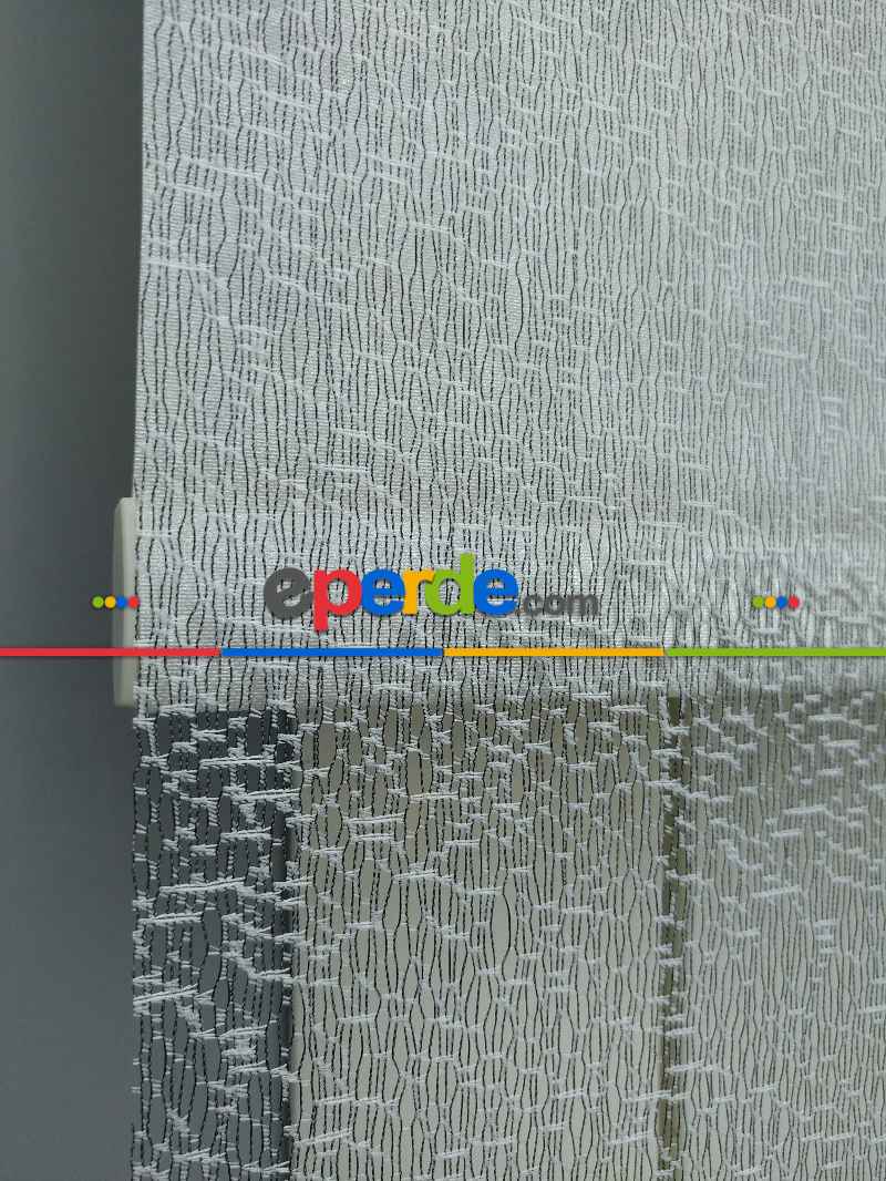 Çiftli Sistem Dantel Stor- Siyah-gri-füme-antrasit