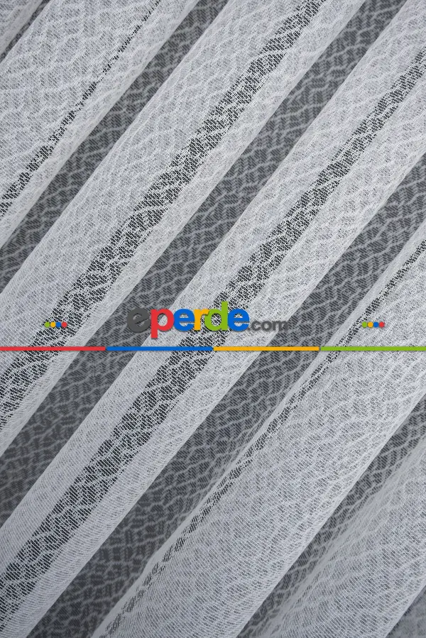 Spor Desen Fransız Dantel Tül Perde 