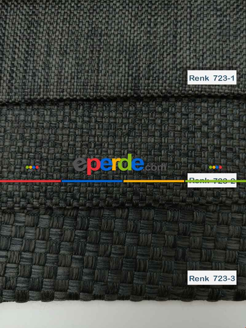 Salon Fon Perde - Hasır Keten Düz Sade Fon Perde Dökümlü- Krem