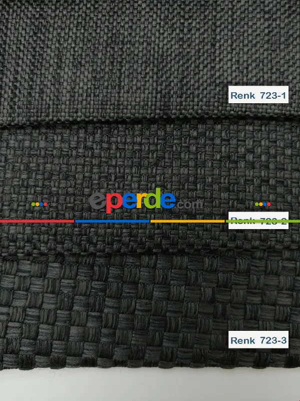 Salon Fon Perde - Hasır Keten Düz Sade Fon Perde Dökümlü- Krem