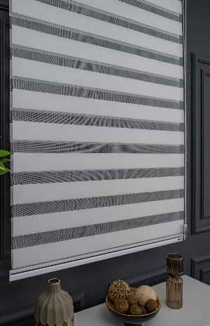 Yüksek Kalite Alüminyum Malzeme, Ekru Renk Zebra