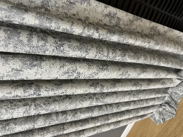 Salon Gri Rengi Jakar Fon Perde (150)-