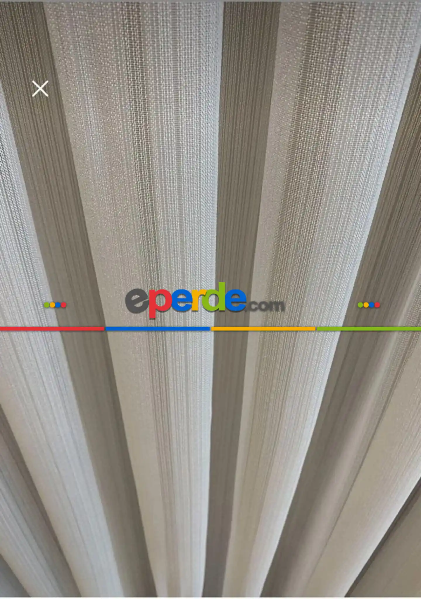 Salon - Brillant Lüx Tül Perde