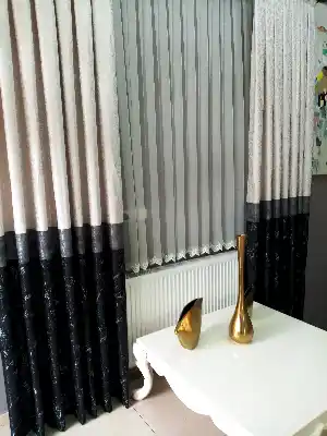 Brillant Pano Fon Perde Orjinal Brillant Gallery Liva Boner Serisi 1. Kalite- Siyah