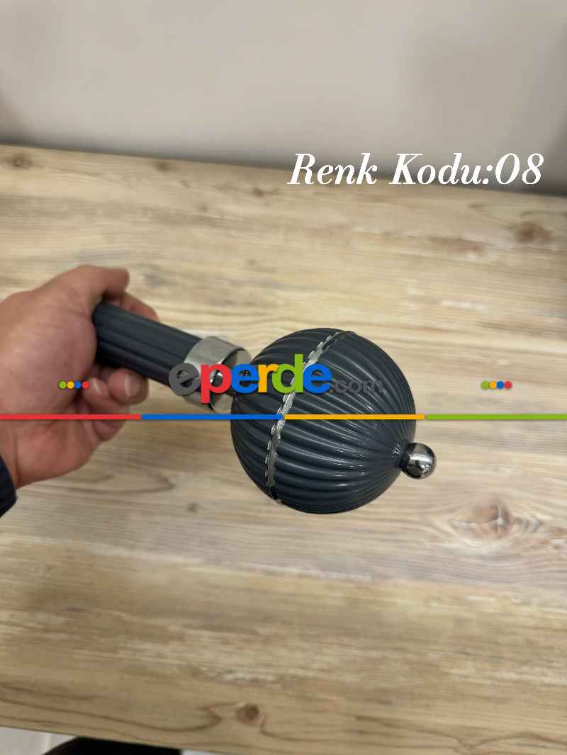 Metal Rustik Perdelik - 9 Renk Seçeneği