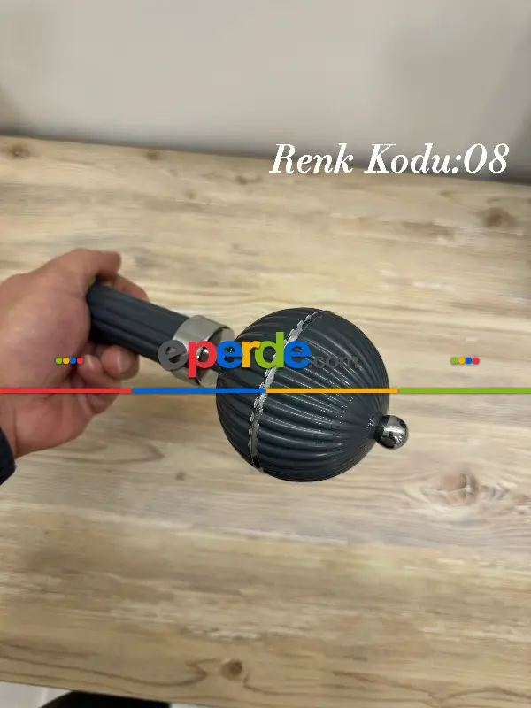 Metal Rustik Perdelik - 9 Renk Seçeneği