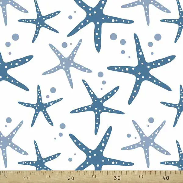 Çocuk Odası Fon Perde K608c - Kumaşı Kalındır Duck Bezi Değildir.- Lacivert-Mavi-Beyaz-Mavi Grimsi-Çok Renkli