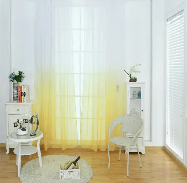 Renkli Tül Pastel Renk Tül Tasarım Yeni Trend Sarı Tül