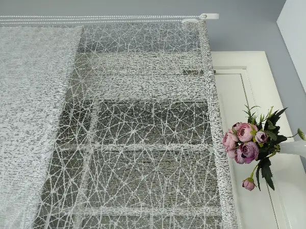 Çiftli Sistem Dantel Stor- Siyah-gri-füme-antrasit