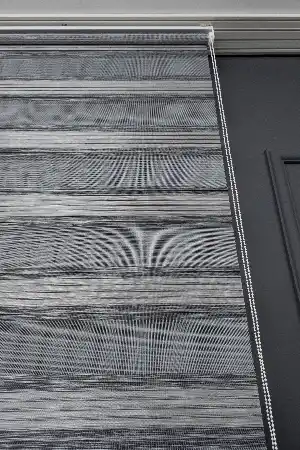 Zebra Perde - Yarım Plise - Degrade Renk Geçişli Zebra Perde