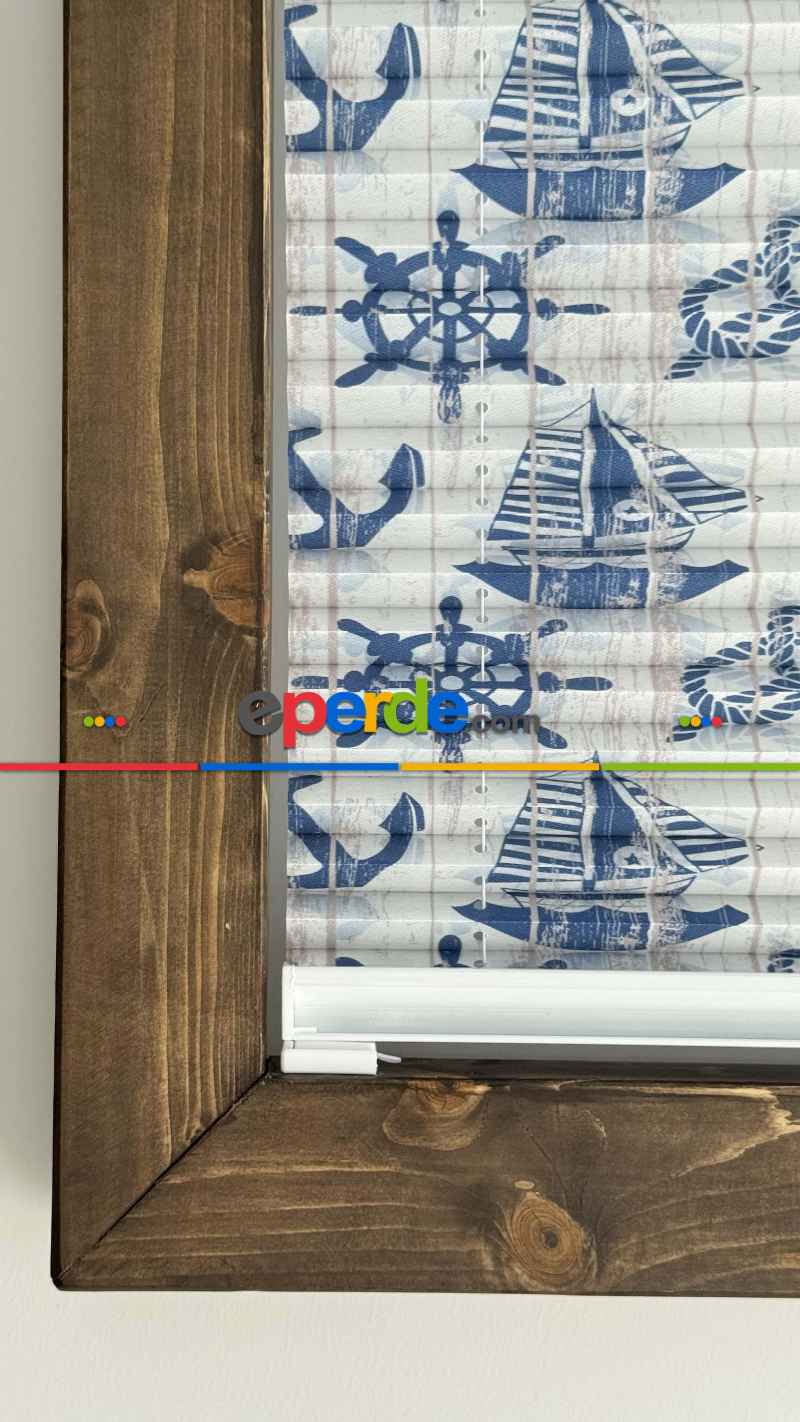 Premium 17 Farklı Desen Plise Perde Cam Balkon Perdesi