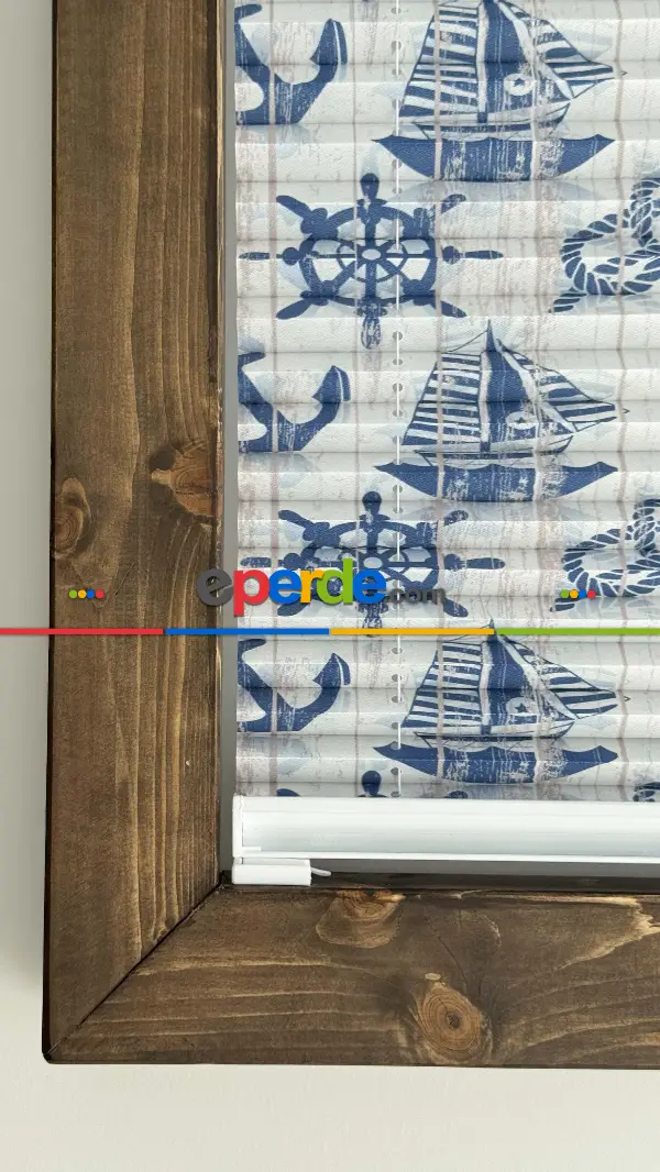 Premium 17 Farklı Desen Plise Perde Cam Balkon Perdesi