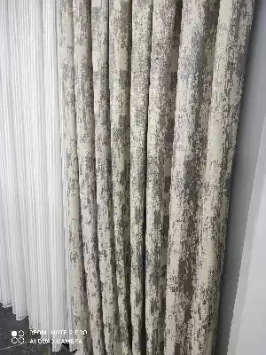 Jakarlı Fon Perde- Çok Renkli 2