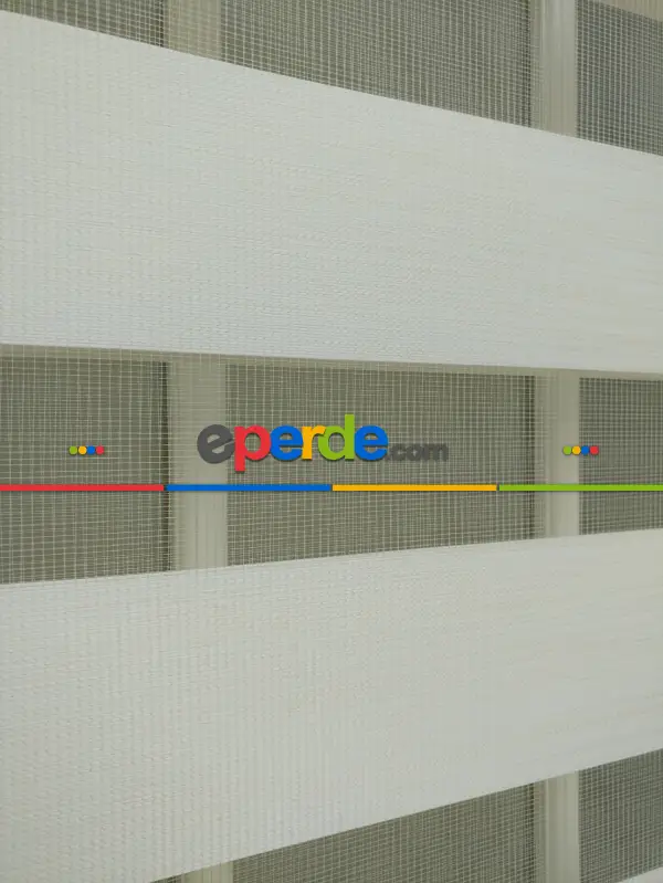 Salon Zebra Perde - Zebra Perde -bambu Zebra (eco Serisi )- Krem