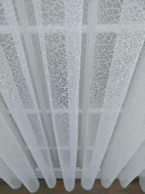 Örme Düz Tül Perde 100% Orjinal Ürün- Ekru