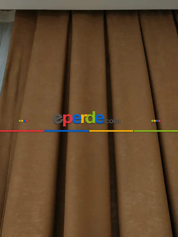 Soft Kakao Fon Perde (180)- Kakao