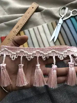 Trend Saçak Serisi Ps-30- Krem-pembe Pudra Pembe